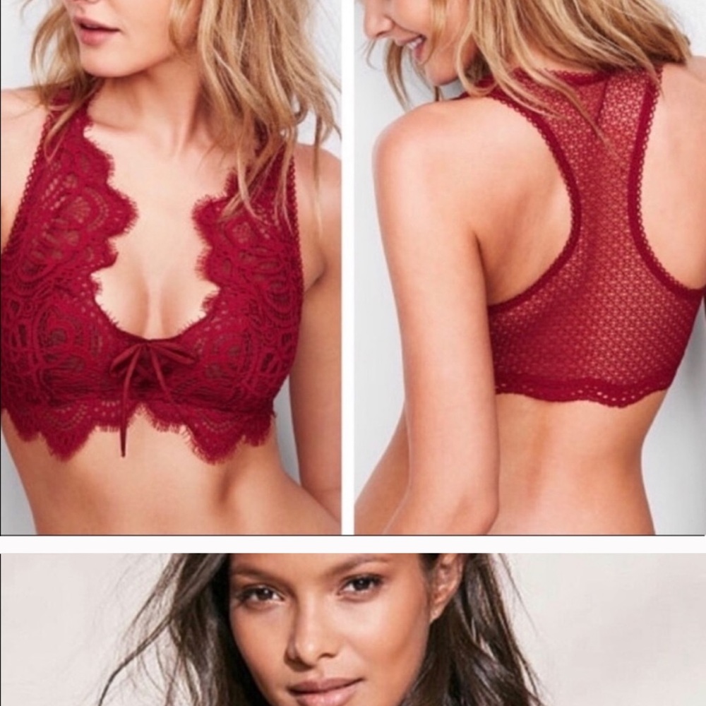 Victoria’s Secret Red Dream Angels Bralette NWT
